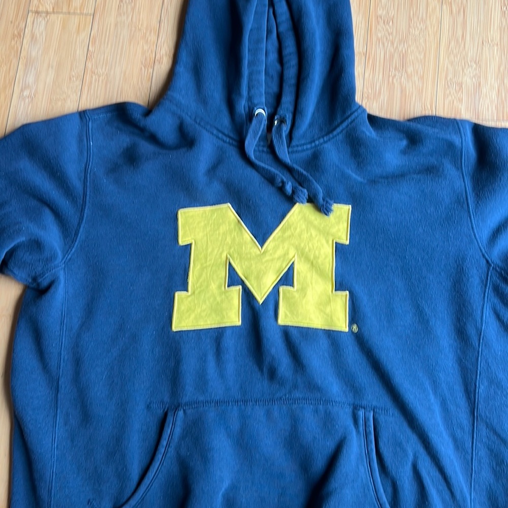 Michigan hooded sweatshirt.  XL